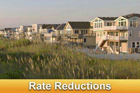Outer Banks Rentals Rate Reduction